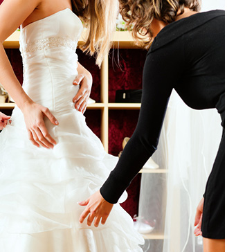 Altering your wedding dress
